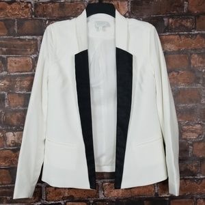Aryn K| Open Front Tuxedo Blazer